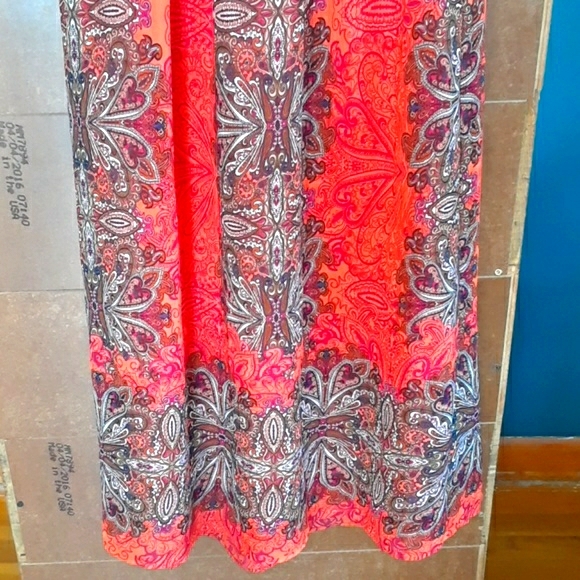 **Chiffon maxi rue21 dress Sz M - Picture 3 of 8